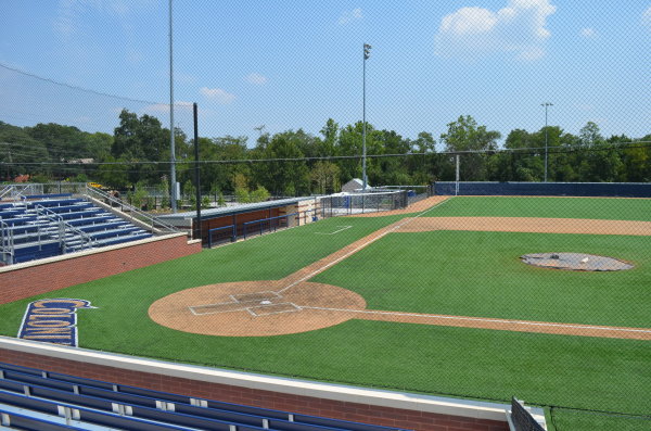 Tucker Field at Barcroft Park - Image 15: Locker room in the Fassnacht  Clubhouse - George Washington University