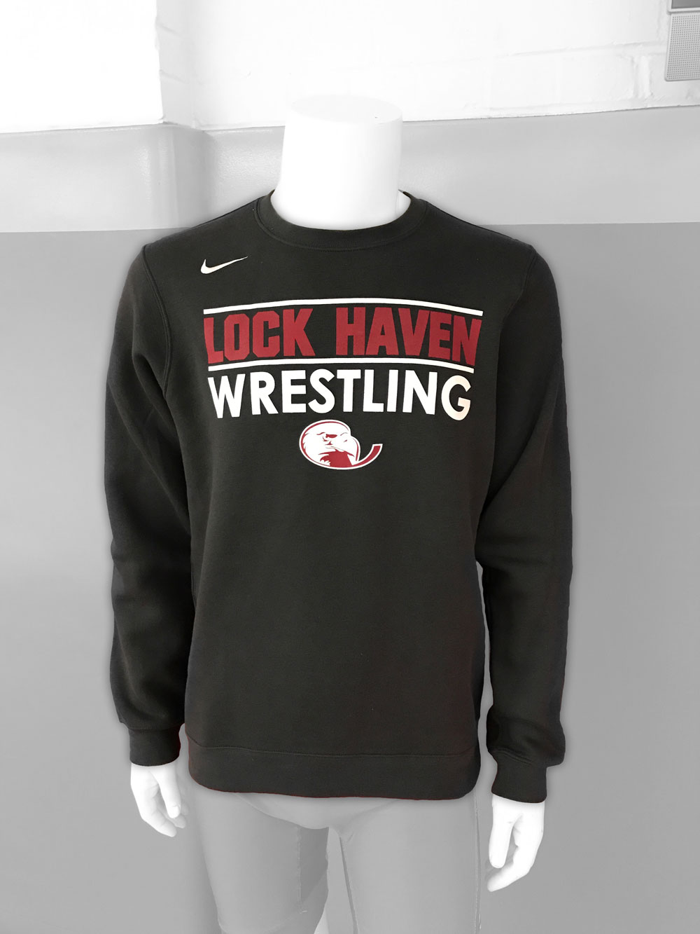 wrestling crew neck